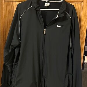 Nike Black and White Athletic Jacket